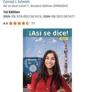 Asi se dice! Level 1, Student Edition (SPANISH)
